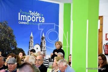 Asamblea de Nueva Canarias de esta tarde en Telde (foto Antonio Alí)